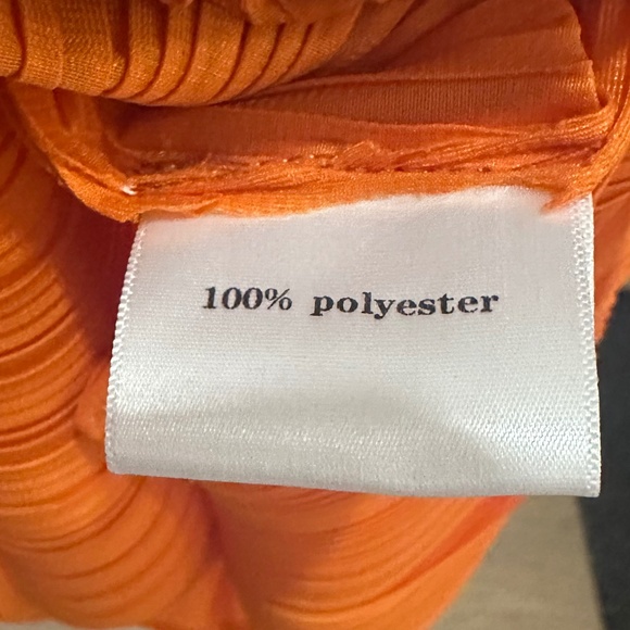 NWOT KATE HEWKO - Orange / Gold Leopard Geometric Glam Dress -One Size Fits Most - Picture 16 of 16